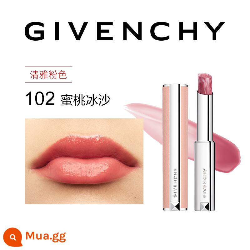 [Quà Năm Mới] Son Dưỡng Môi GIVENCHYGIVENCHY Haute Couture Champs Sweet Lip Balm Alps 117 - [Sinh Tố Đào]N102