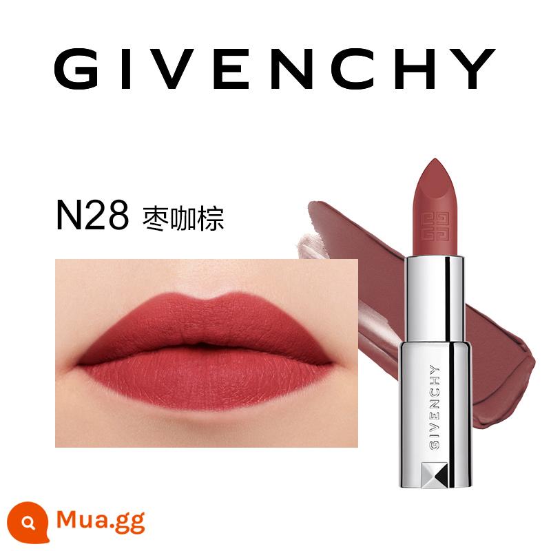 [Phần thưởng thời gian có hạn] Son lì GIVENCHY màu đỏ nhung lì lì n37 màu nữ hoàng retro - [Tính khí cổ điển]N28