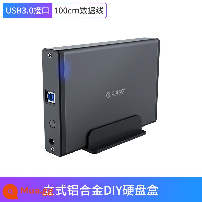 ORICO/ORICO 3,5-inch hợp kim nhôm hộp đế đĩa cứng sata sang USB3.0 máy tính để bàn dọc máy tính xách tay ổ SSD cơ học thể rắn đa năng bên ngoài đầu đọc di động bên ngoài - [Mẫu USB3.0] Cổng công thức sang cáp dữ liệu USB