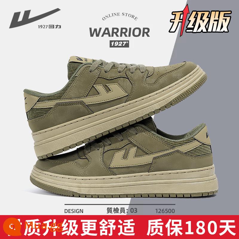 Kéo Lại Giày Nam Thu Đông 2022 Mùa Đông Mới Plus Nhung Nam Xu Hướng Giày Sneaker Nam Giày Thể Thao Thường Ngày - Màu xanh retro nâng cấp