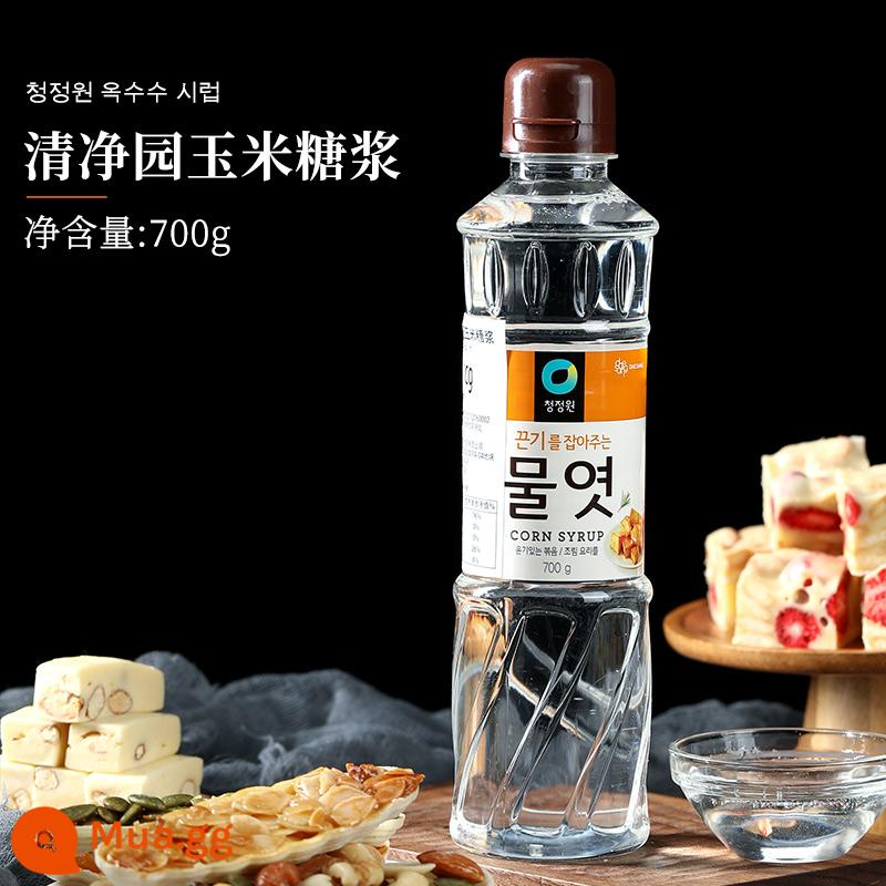 Xi-rô ngô Shuiyi Hàn Quốc Qingjingyuan Maltose Gạo nếp Thuyền kẹo bơ cứng Nướng xi-rô nước đặc biệt Xi-rô chuyển đổi - Si-rô Thạch Cheongjungwon Hàn Quốc 700g