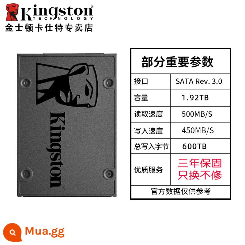 Ổ cứng thể rắn máy tính xách tay Kingston 480g ổ cứng thể rắn SATA3 máy tính để bàn SSD thể rắn 2,5 inch - SA400S37/1920G+ không kèm phụ kiện