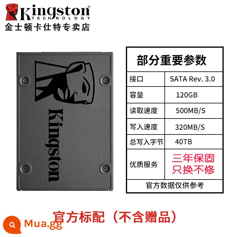 Ổ cứng thể rắn máy tính xách tay Kingston 480g ổ cứng thể rắn SATA3 máy tính để bàn SSD thể rắn 2,5 inch - SA400S37/120G+ không có phụ kiện