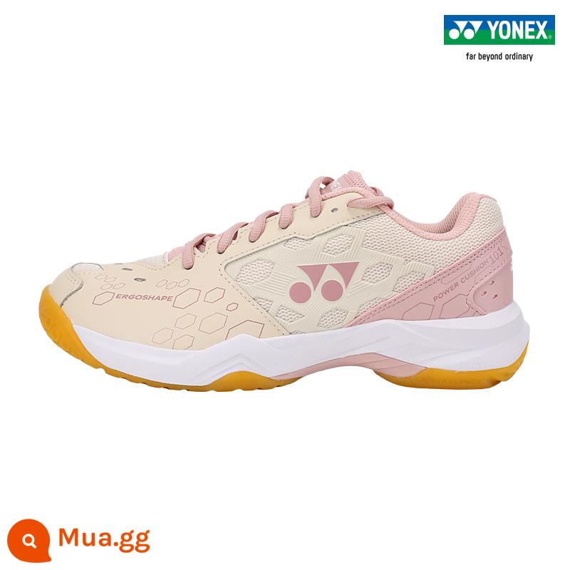 Giày cầu lông YONEX/Yonex SHB101CR nam nữ giày nhẹ êm chân như nhau - be/hồng