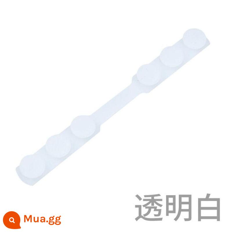 Mặt nạ hiện vật chống tổn thương tai silicone chống đau bảo vệ tai khóa không le tai khóa cố định nút điều chỉnh bảo vệ trẻ em - Trong suốt (một kích thước phù hợp với tất cả 15,8cm)