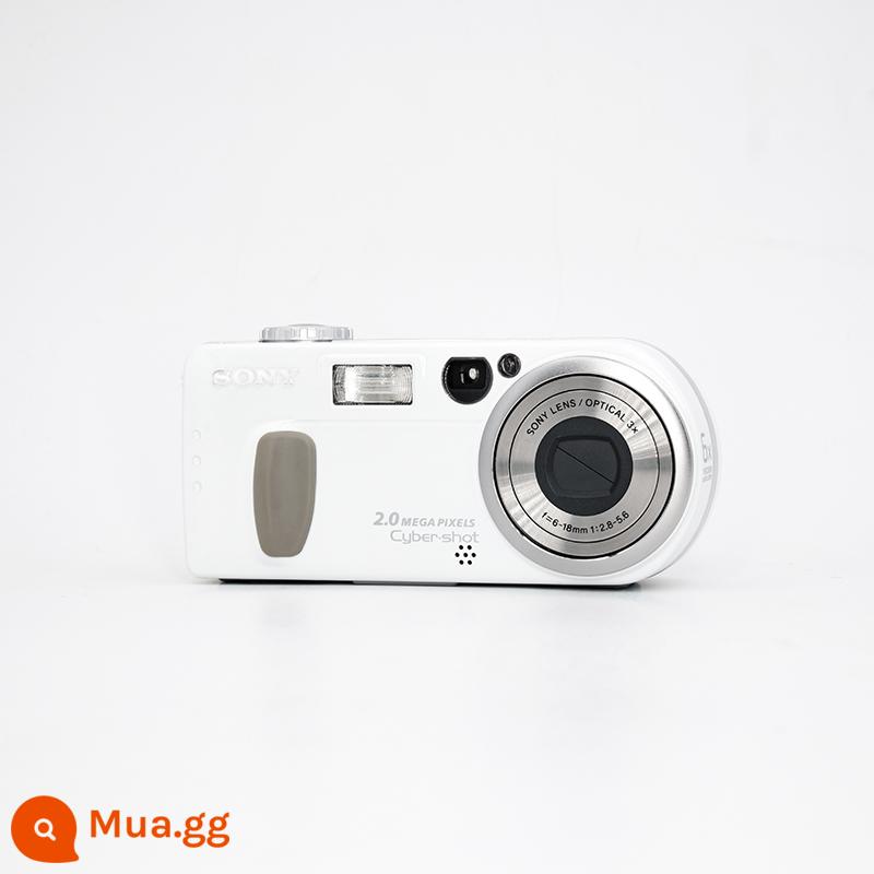 Cỗ Máy Thời Gian Camera CCD Trắng Bộ Sưu Tập Kỹ Thuật Số Retro Nỗi Nhớ Phim Cảm Giác Đánh Lừa Quà Tặng Máy Giới Hạn Bao Bì - Vật tổ cổ điển của SONY