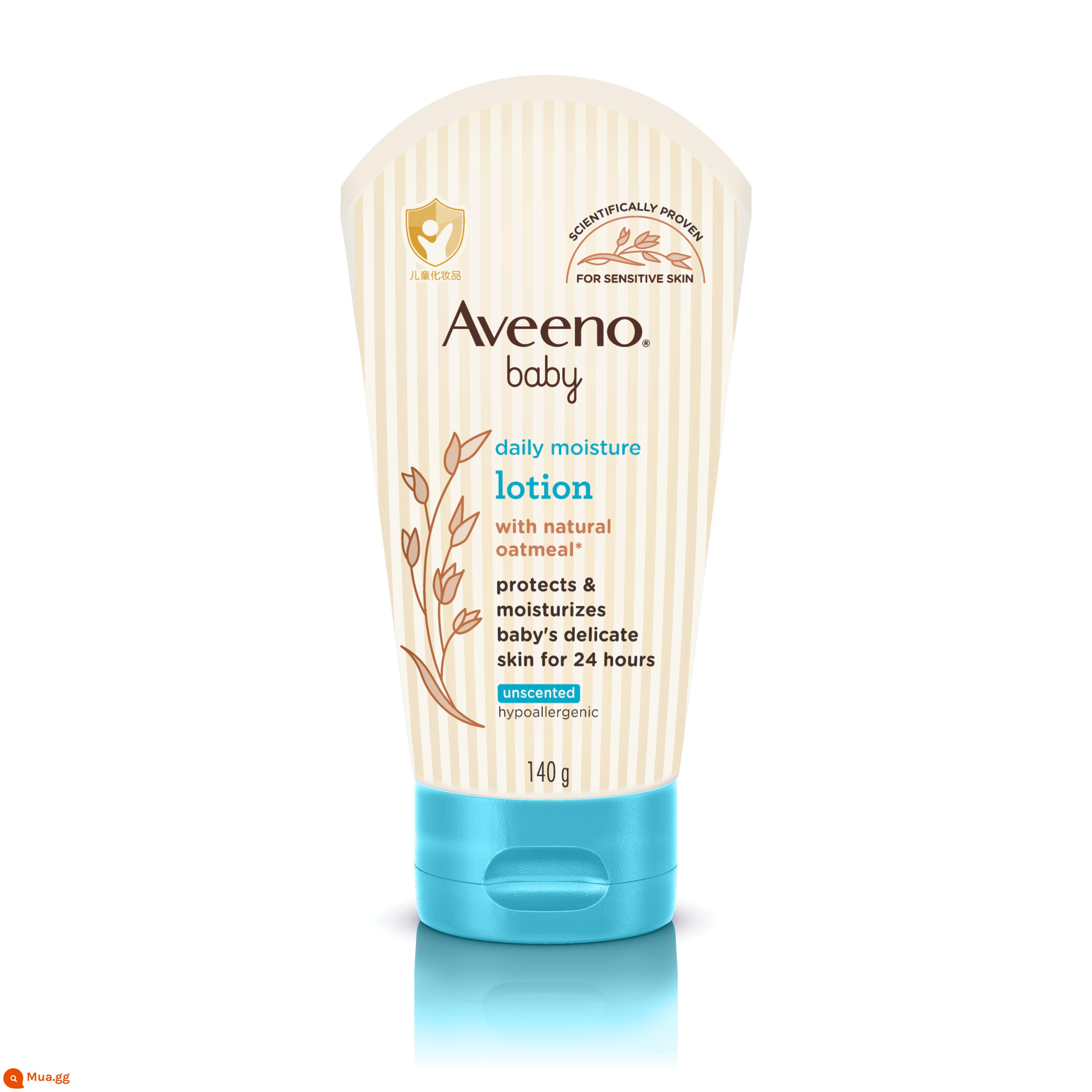 Aveeno Aveeno chính thức hàng đầu cho bé sơ sinh trẻ em mặt kem dưỡng ẩm bột yến mạch sữa dưỡng thể cho bé - [Dưỡng ẩm-Cỡ du lịch] Sữa dưỡng ẩm cho bé 140g