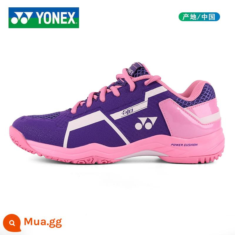 YONEX Giày cầu lông Yonex nam và nữ giày thể thao chuyên nghiệp hàng đầu chống trượt chống trượt YY - Mẫu nữ 610CR Tím/Hồng