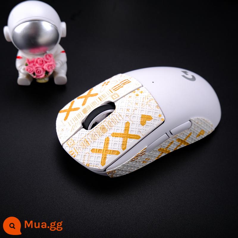 Chuột thấm hút mồ hôi chống trượt miếng dán chống mồ hôi TitanSkins GPW GPW2 độc viper EC2G502 da thằn lằn phiên bản tùy chỉnh - Bộ tem vàng siêu bạch kim