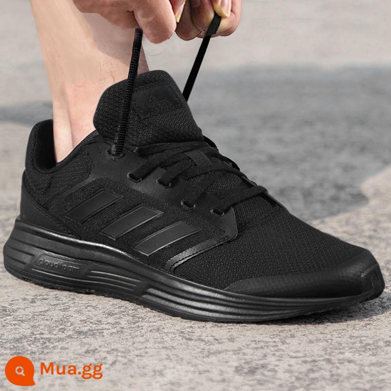 Trang web chính thức của giày nam adidas hàng đầu chính thức giày chạy bộ chiến binh màu đen mùa thu đích thực giày thể thao nam màu đen giày thể thao nam - FY6718