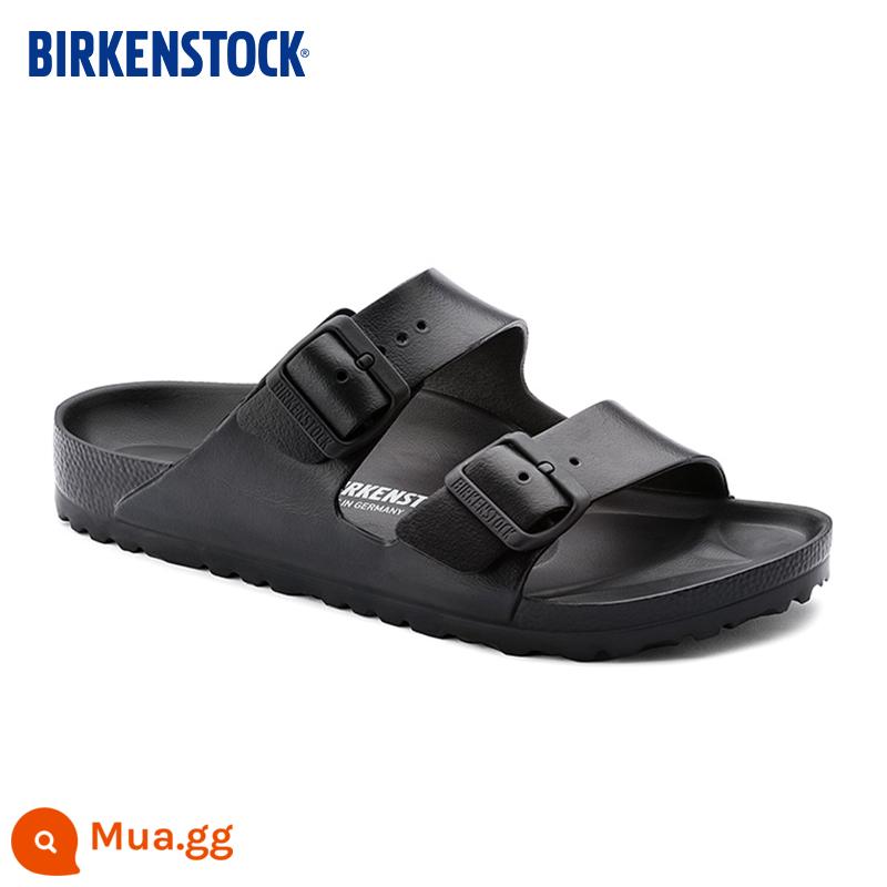 BIRKENSTOCK dép nam nữ giống nhau Dép eva đi giày đi biển dòng Arizona nhập khẩu Đức - Phiên bản thường màu đen 129421