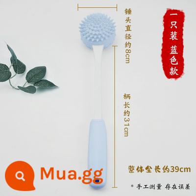 Vồ massage, cột sống cổ, búa đánh kinh lạc vai, gậy đánh silicone, búa, búa đập chân và lưng, thiết bị giữ thể lực và kinh lạc - vồ massage màu xanh