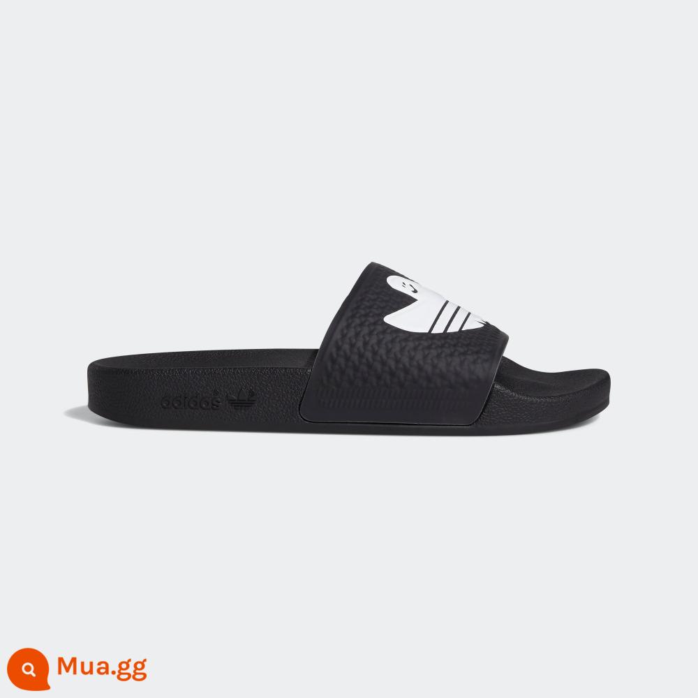 Các cửa hàng chính thức của Adidas Dép Adidas clover SLIDE dép đi biển nam và nữ FY6849 - đen trắng