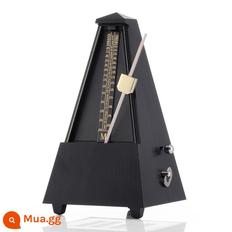 Cơ Máy Nhịp Guzheng Đặc Biệt Đàn Piano Đàn Guitar Đa Năng Pipa Vĩ Cầm Hulusi Kiểm Tra Kiểm Tra Sáo Đánh Máy - Tháp loại máy đếm nhịp màu gỗ mun + quà tặng