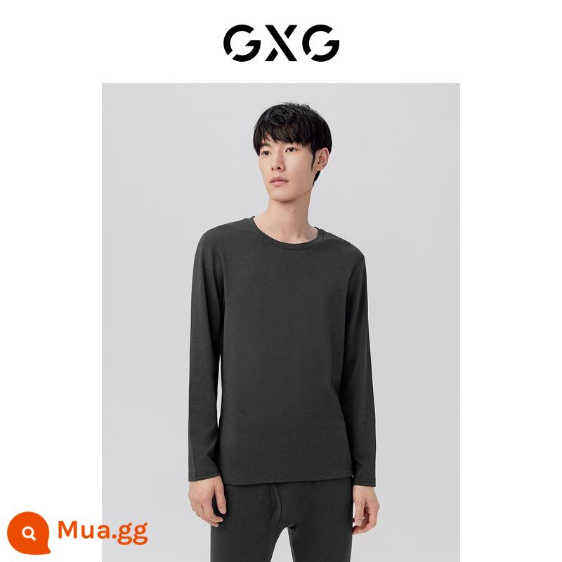 GXG Ole 21 tuổi quần lót nam quần áo ấm cotton de nhung sốt quần áo mùa thu vệ sinh quần phù hợp với đáy áo sơ mi mùa đông - Xám đen (nhung ấm)