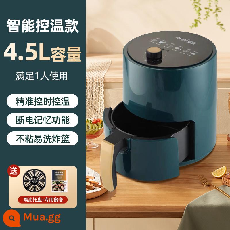 Nồi chiên không khí Amoi 7/9L home new visual đa chức năng công suất lớn tích hợp máy chiên khoai tây chiên không dầu - [Điều khiển nhiệt độ thông minh] Dung tích lớn 4.5L + nồi chống dính