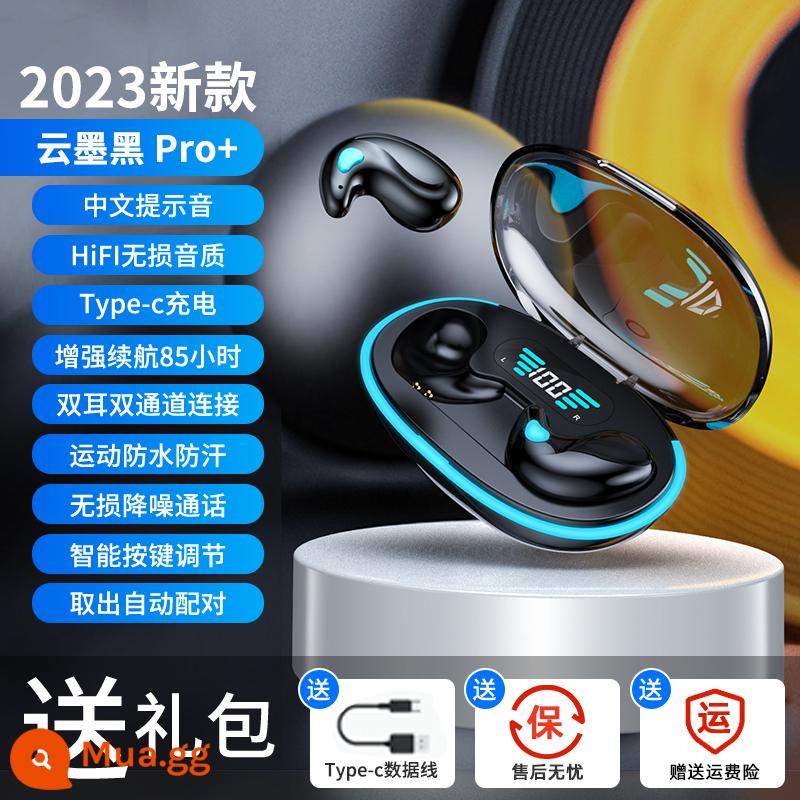 Tai nghe bluetooth ngủ true wireless cách âm giảm ồn loại semi-in-ear đeo lâu không đau bên chuyên dụng khi ngủ 2023 new - [Yunmohei Pro+] Chất lượng âm thanh HiFi không bị méo tiếng ⭐chip nhập khẩu ⭐Kết nối Bluetooth đường dài