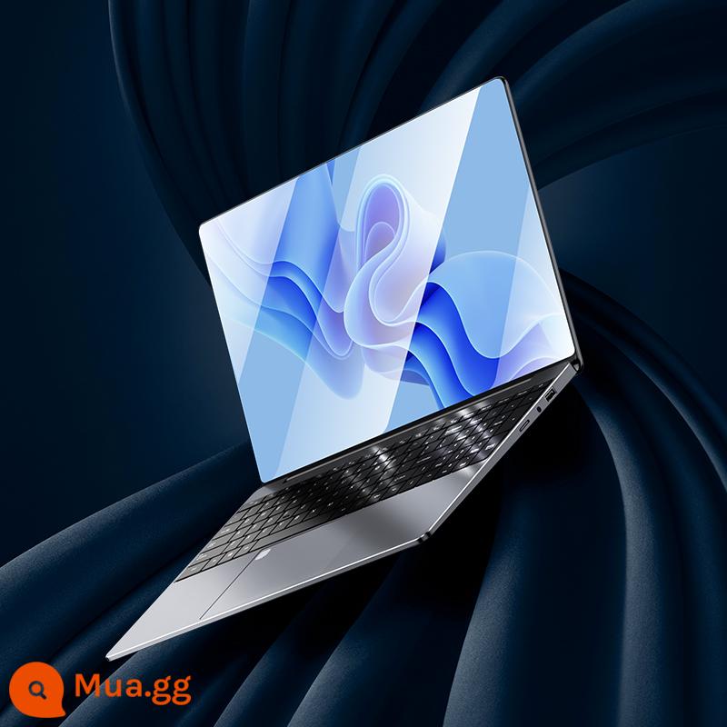 [Sản phẩm mới 2023] Laptop, mỏng, di động, màn hình lớn, lõi tứ, cấu hình cao, chơi game văn phòng, laptop siêu mỏng dành cho sinh viên, 14 inch 15,6 inch - bạc quý