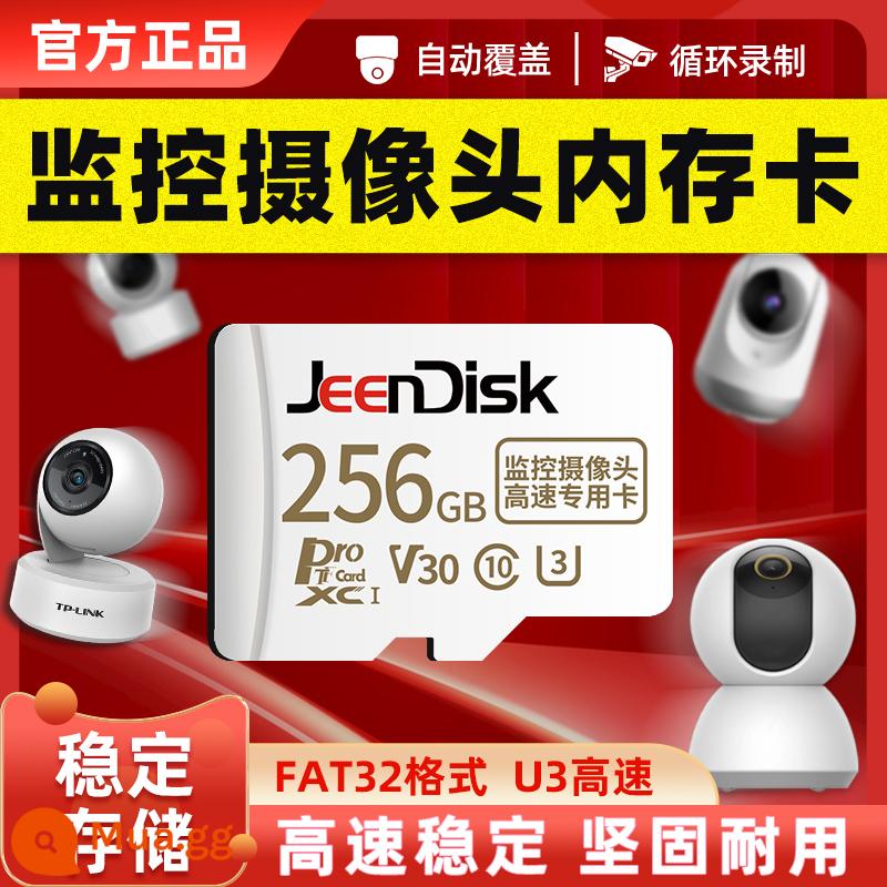 Bộ nhớ giám sát tại nhà thẻ chuyên dụng 128g camera 32g lưu trữ tốc độ cao thẻ sd fat32 định dạng thẻ nhớ tf - [256G] Giám sát thẻ nhớ tốc độ cao chuyên dụng