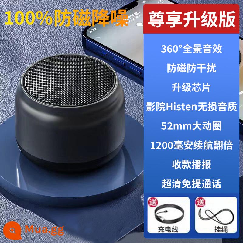 Loa Bluetooth mini âm thanh siêu trầm siêu trầm không dây chất lượng cao di động tại nhà xe nhỏ ngoài trời - Phiên bản độc quyền [Chất lượng âm thanh PRO mới + giảm tiếng ồn chống từ + âm trầm nặng + cuộc gọi rảnh tay cực rõ + thời lượng pin chờ cực dài + phát sóng thanh toán âm lượng lớn + thời lượng pin cực dài]