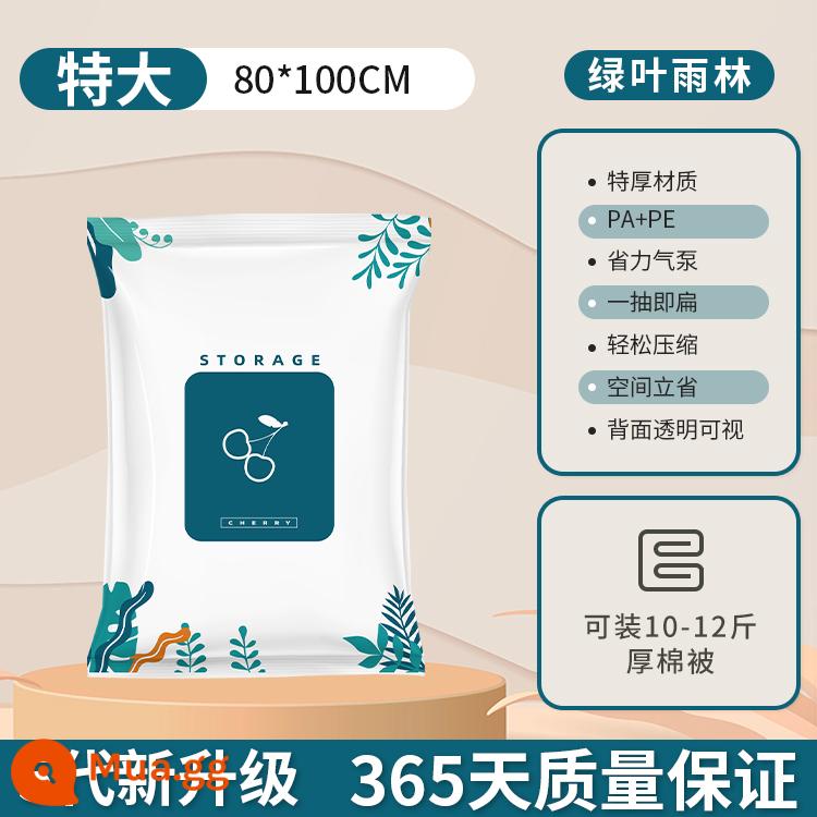 Nén chân không túi hoàn thiện túi chần quần áo bảo quản đặc biệt quần áo hiện vật kín hộ gia đình chăn xuống áo khoác - Cực lớn [có thể chứa khoảng 10-12 pound chăn]