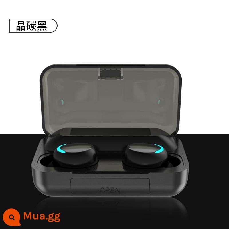 Thật Tai Nghe Bluetooth Không Dây Thể Thao 2023 Mới Cực Dài Pin Cao Cấp Chạy Trò Chơi Apple Nam Và Nữ - Phiên bản tiêu chuẩn [Crystal Carbon Black] Cuộc gọi HD ★ Hiệu ứng âm thanh 7D ★ Không bị lag khi chơi game ★ Vô số màn hình