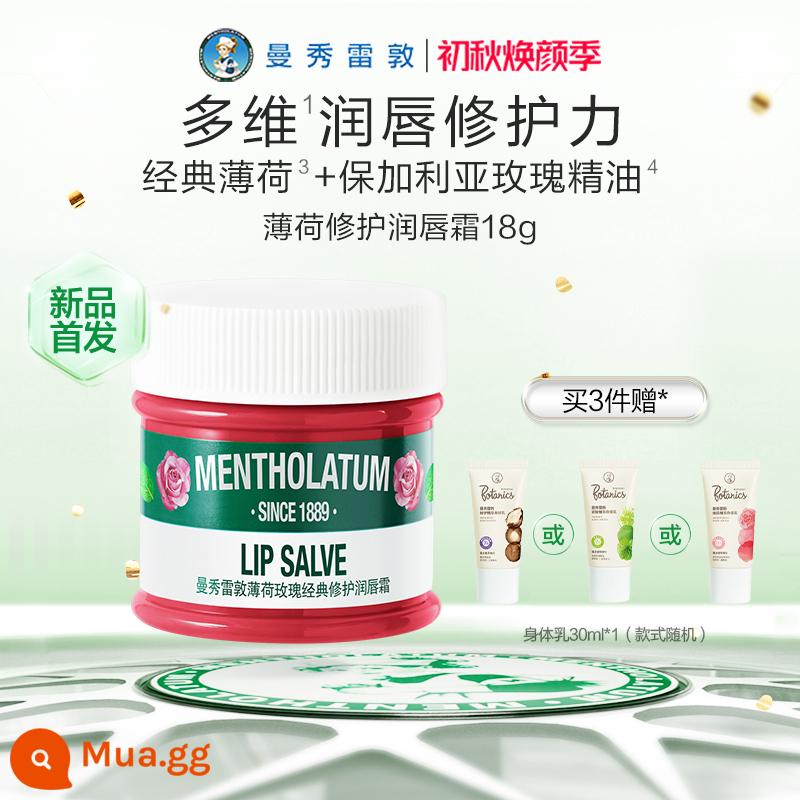 【Mentholatum】Lip Cream Son dưỡng môi dưỡng ẩm bạc hà Dưỡng ẩm, dưỡng ẩm, làm mờ nếp nhăn, nuôi dưỡng nam và nữ - 9ml Kem dưỡng môi hoa hồng thơm hương hoa