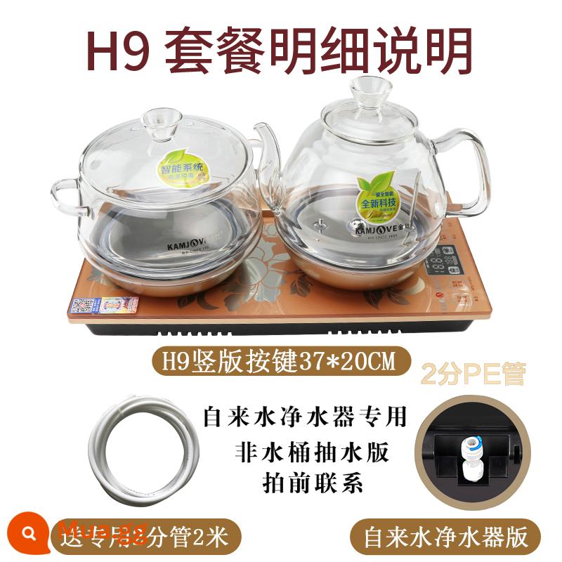 Golden Stove H9 Nước dưới nước đầy đủ thông minh tất cả nước tự động -nước đun sôi nước nhanh - Phiên bản máy lọc nước H9 - im lặng, không bơm (37*20 dọc)