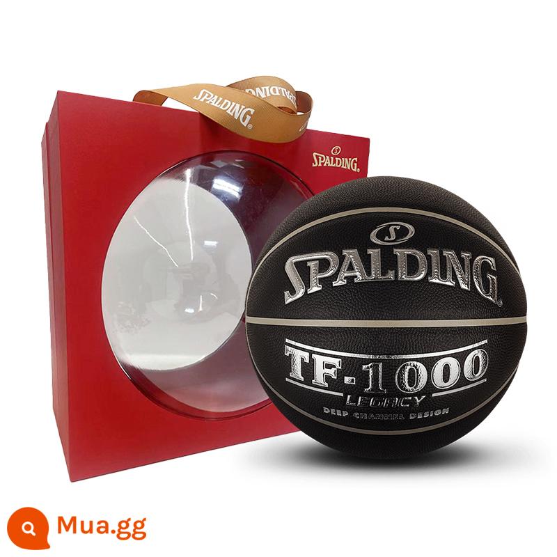 Spalding chính hãng TF-1000Y quà tặng trong nhà và ngoài trời cho bé trai món quà bóng rổ 74-520Y - Hộp quà mới 74-520Y