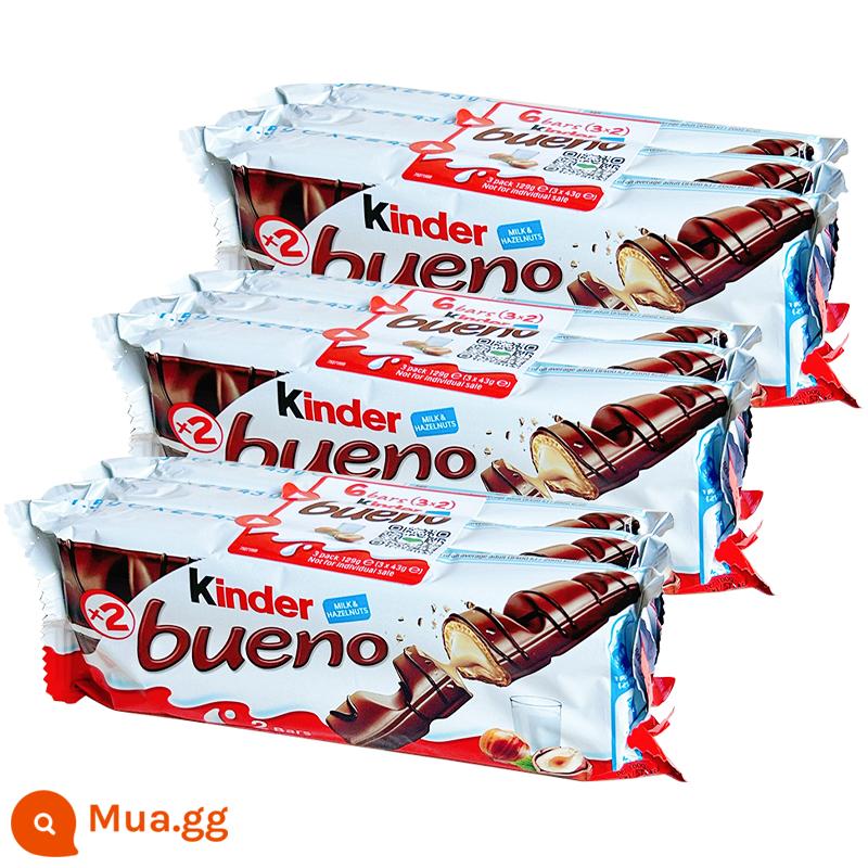 Nhập khẩu từ Ý và Đức Bánh quy Ferrero Sandwich Nutella Hazelnut Nutella Socola Love Biscuits 304g - Kinder Đầy Màu Sắc 3 gói*3