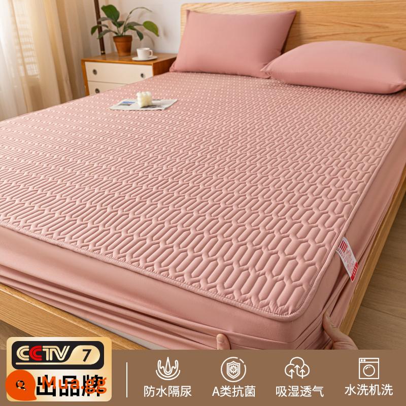 Ga trải giường bằng cotton không thấm nước tiểu không thấm nước Ga trải giường bằng cotton không nguyên chất 2023 Túi đựng nệm Simmons mới Ga trải giường ga trải giường - [Mẫu độc quyền] Mã hóa may bằng bột đậu Jindian và vải dày