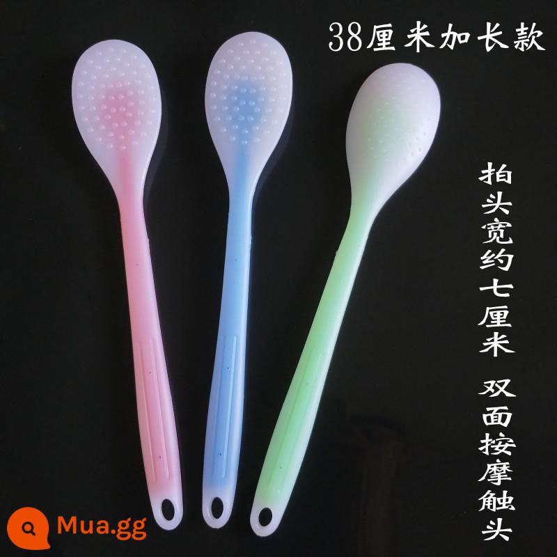 Ván silicone kinh tuyến, gậy massage, ván sha, búa, gậy tát lưng, sức khỏe lưng, ván cát, lòng bàn tay - Bộ ba chiều dài khoảng 38cm