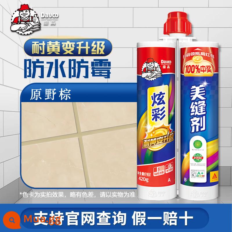 Degaomei đường may đại lý gạch lát sàn đặc biệt trỏ khớp keo làm đẹp đường may keo hộ gia đình top 10 thương hiệu chính thức hàng đầu cửa hàng - Chống lại hiện tượng ố vàng nâu--[Dụng cụ sẽ được cung cấp nếu bạn lấy 4 nhóm]