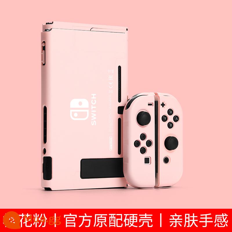 Chính hãng chính hãng Nintendo Switch vỏ bảo vệ tay cầm switcholed nắp plug-in cơ sở vỏ cứng máy trò chơi ns màn hình oled trong suốt vỏ silicon mềm vỏ silicon miếng dán túi lưu trữ phụ kiện mềm - Màu hồng Sakura √ chuyển đổi vỏ thân thiện với da nguyên bản ☆ màng miễn phí √ nắp