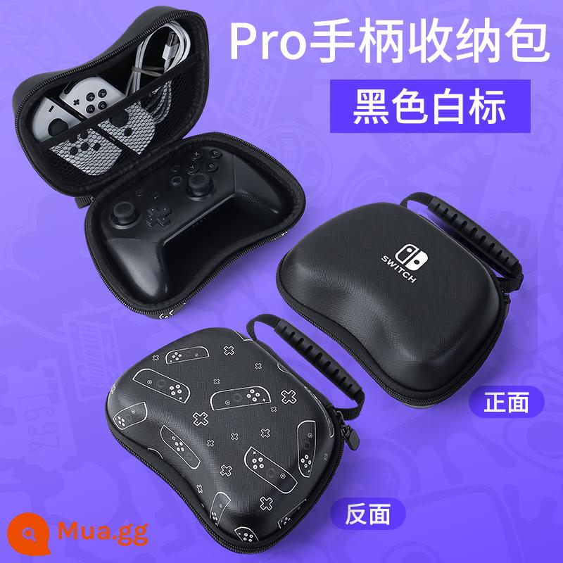 túi đựng tay cầm switchpro Vỏ bảo vệ nintendo switch pro có hộp tay cầm nspro shell joycon game ns hộp tay cầm đôi thích hợp cho túi cứng xbox/ps4/ps5 - [Nhãn trắng đen] Chống rơi và chống áp lực √ Nhỏ gọn và di động