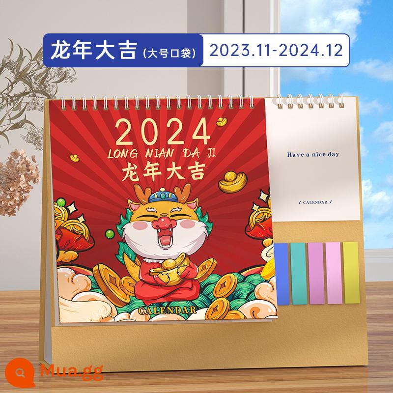 Lịch để bàn bỏ túi 2023 sáng tạo đơn giản tùy chỉnh văn phòng kinh doanh lịch năm mới 2022 tùy chỉnh công ty làm việc công ty trang trí máy tính để bàn kế hoạch đếm ngược để làm lịch nhỏ dễ thương theo phong cách ins - 180-Chúc may mắn năm Nhâm Thìn 2024 (ngày 2023.11-2024.12)