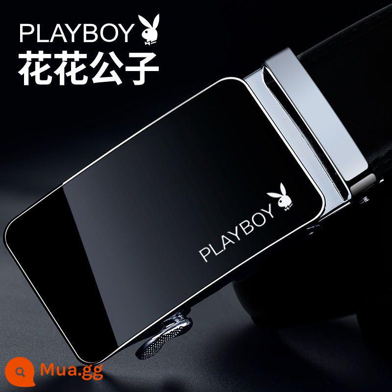 Playboy Thắt Lưng Nam Cao Cấp Hợp Kim Thắt Lưng Khóa Tự Động Dành Cho Thanh Niên Và Trung Niên Thắt Lưng Quần Thắt Lưng - Khóa sắt tráng gương