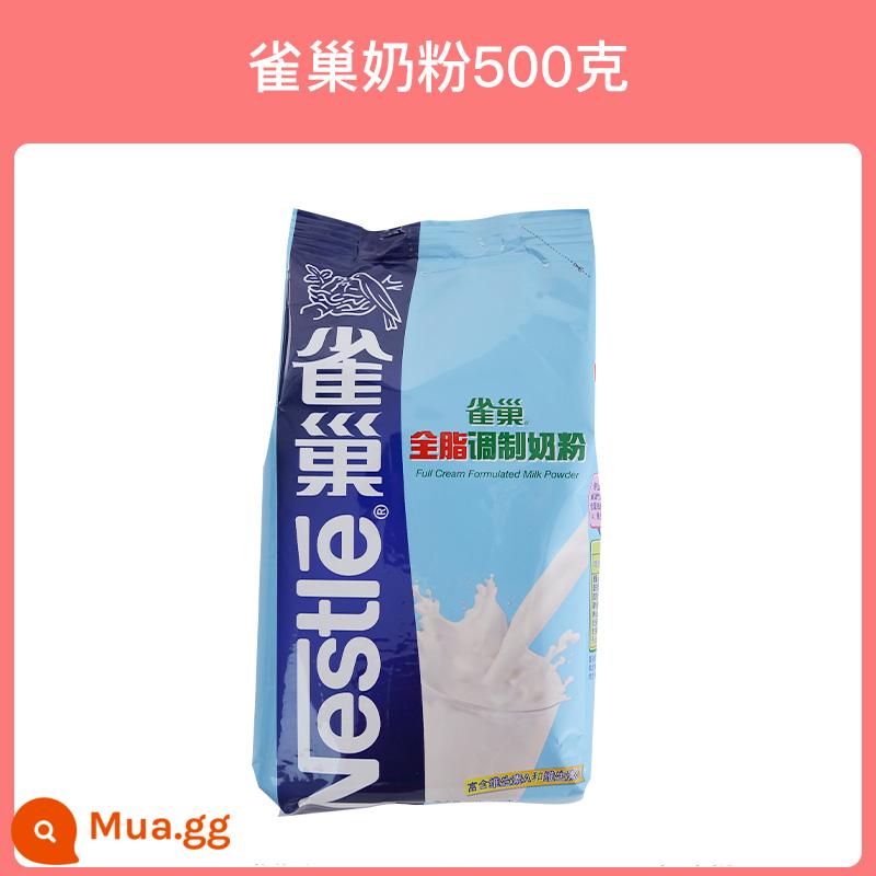 Pi Xiaojian đầy đủ chất béo điều chế sữa bột tự làm kẹo hạnh phúc bông tuyết sữa giòn táo tàu sữa bột đặc biệt túi nhỏ nguyên liệu làm bánh - Sữa bột Nestlé 500g