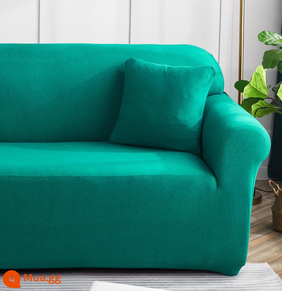 Co Giãn Đa Năng Ghế Sofa Bao Gồm Tất Cả Đa Năng Hiện Đại Tích Hợp 3 Người Khăn Bốn Mùa Bọc Vải Đệm Sofa Da - Mẫu gai gai xanh FB