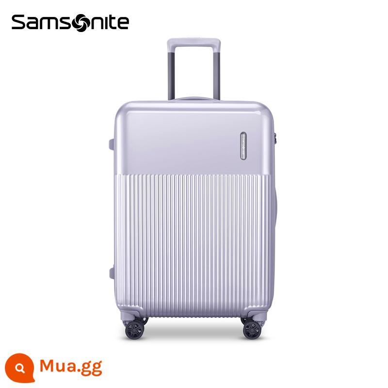 Samsonite/Samsonite cửa hàng hàng đầu chính thức cùng phong cách xe đẩy trường hợp 20 inch lên máy bay vali vali DK7 - 25 * bạc