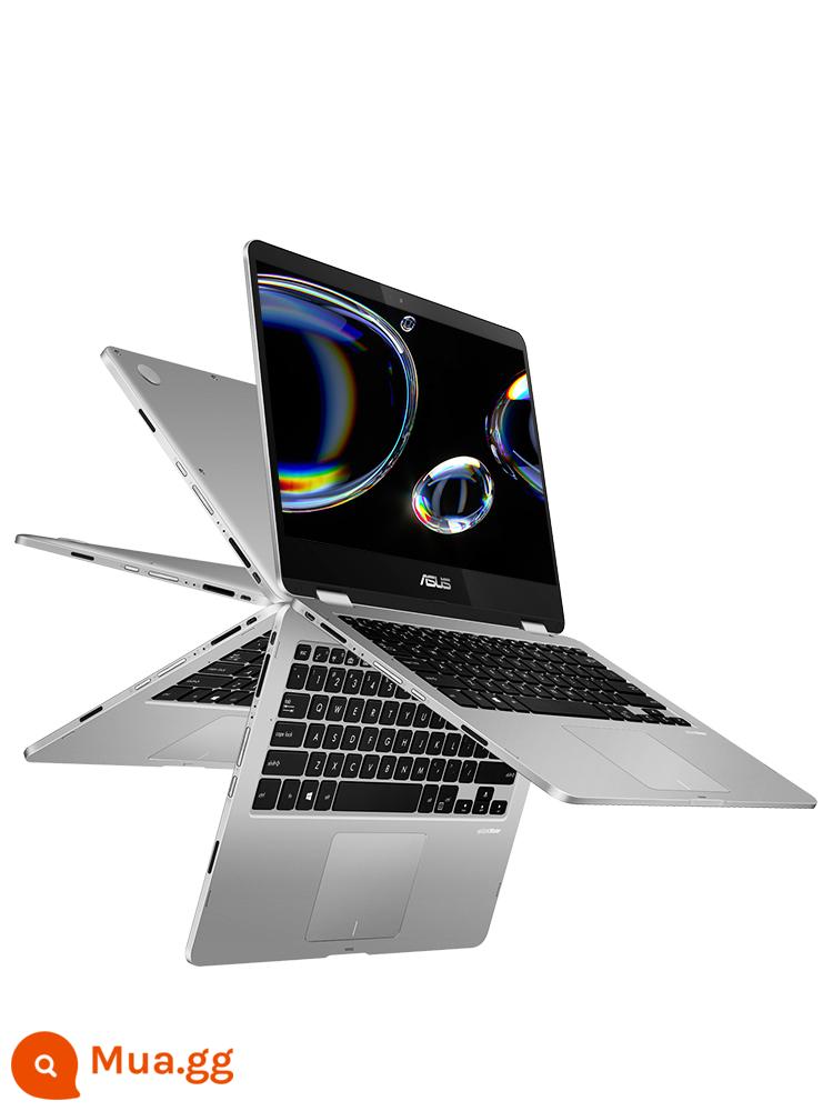 ASUS 14-inch mới hai trong một máy tính bảng máy tính xách tay màn hình cảm ứng sinh viên lớp học trực tuyến văn phòng giáo dục - Màn hình cảm ứng lật/lõi N5030 lõi tứ siêu mạnh