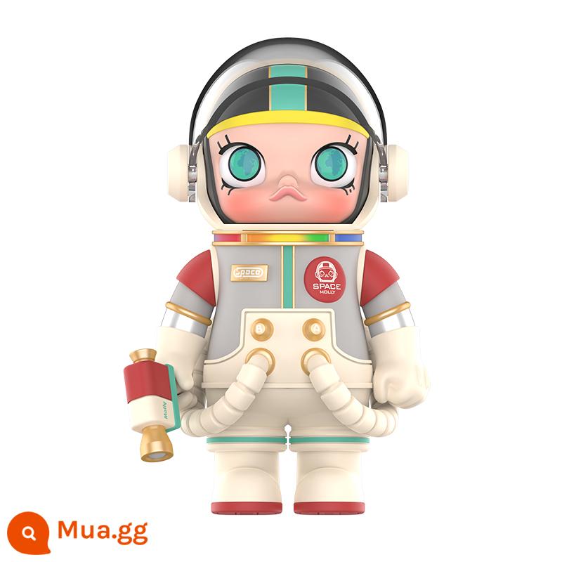 MEGA Treasure Series 100% SPACE MOLLY Anniversary Blind Box Xe mô hình POPMART Bubble Mart - Ẩn—Con gái của Trái đất