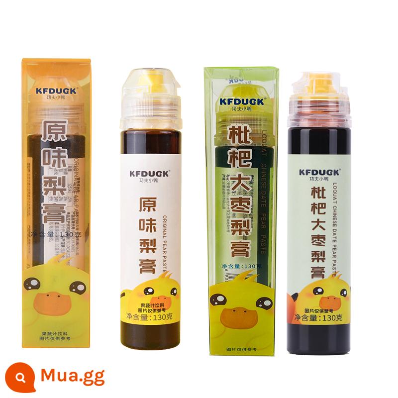 Vịt con Kung Fu KFDUCK snack lê nguyên chất lê luộc vị chua ngọt không ủ đường sucrose 130g*1 chai - 3 [Miễn phí] 1 giao 4 chai