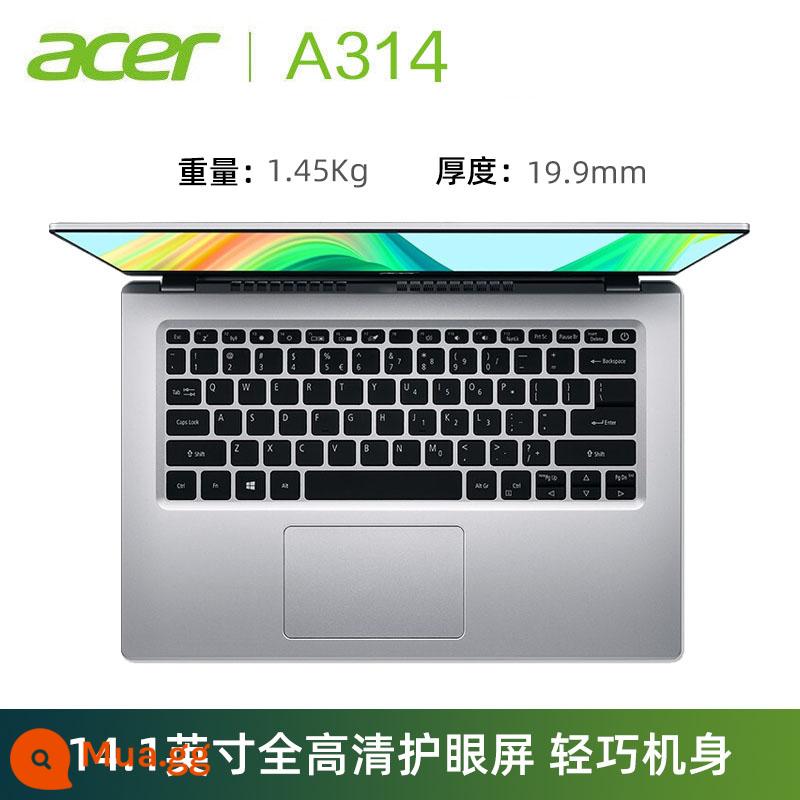 Acer/Acer Aspire3 A315/A314 lõi tứ N5100 mới i5-1135G7 card màn hình độc lập bản vẽ văn phòng 2022 máy tính xách tay Acer khung siêu nhỏ giá cả phải chăng - Intel Quad-Core N5100/Màn hình lõi/14,1 inch