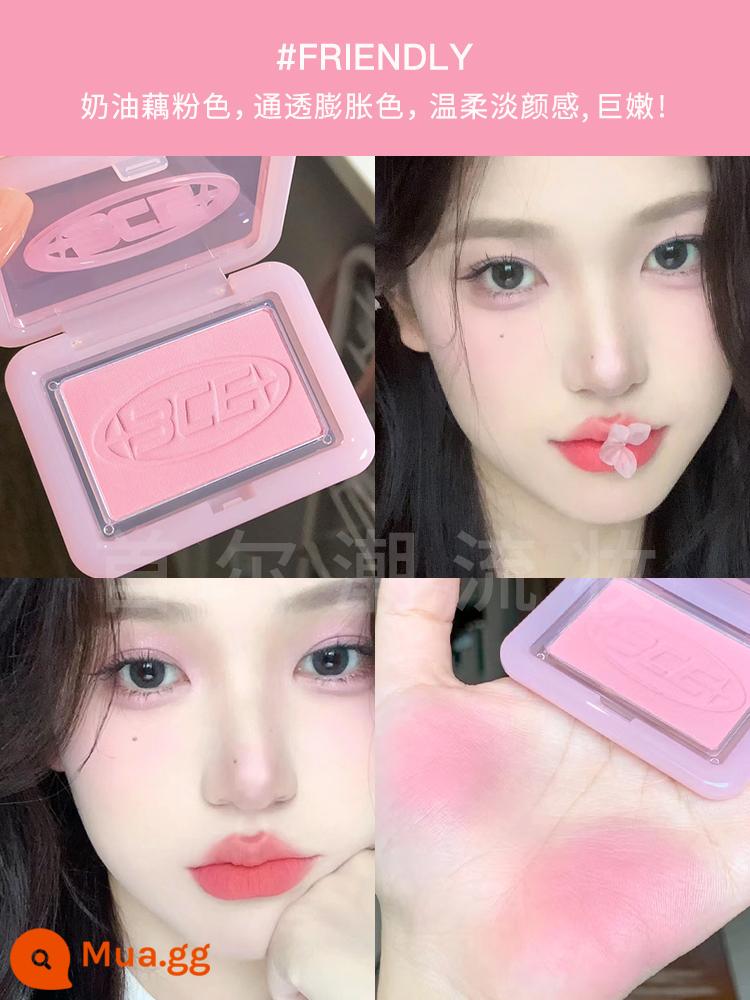 Phấn má hồng đơn sắc 3ce rosebeige đào cam nudepeach sương mù mềm mờ thành phố tự nhiên hoa cà - Tông màu hồng tím nhẹ nhàng #THÂN THIỆN mới có trong kho/miễn phí cọ má hồng