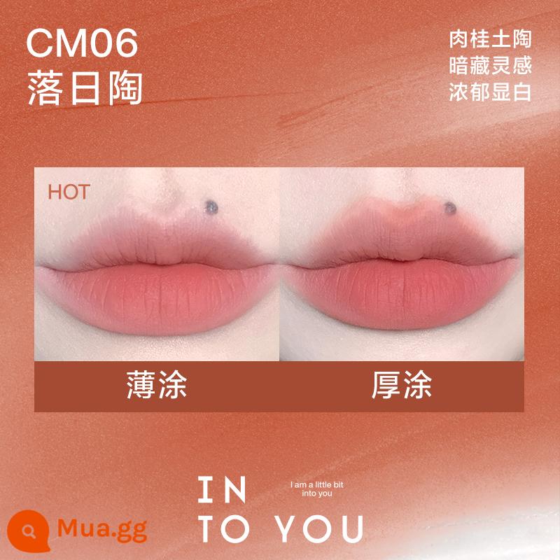 intoyou lip mud hero son men EM525 bùn làm trắng môi 05 light son môi nữ 08 bùn men into you19 - Bùn môi Yun sense #cm06 có sẵn