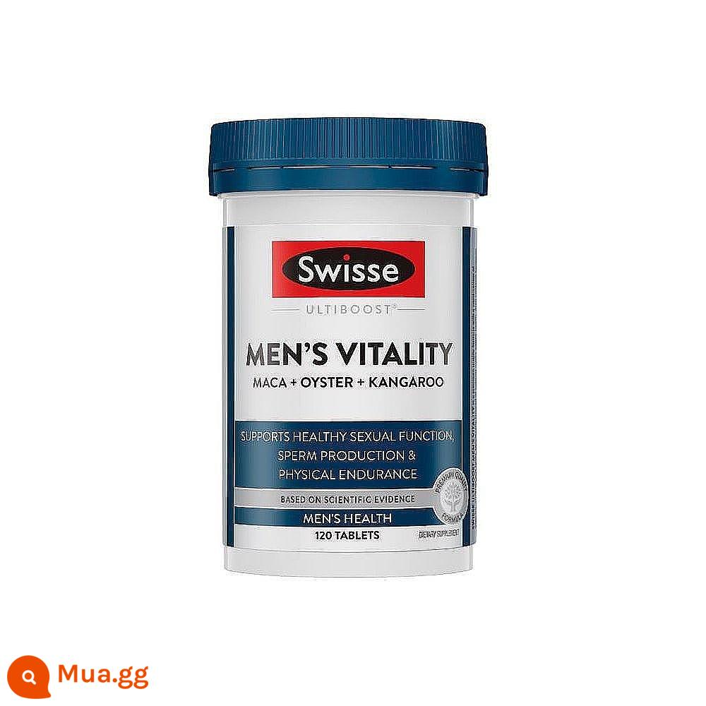 Hàng Úc direct mail Swisse maca Oyster kangaroo mỹ nam viên uống men's Vital 120 viên - Kho 1