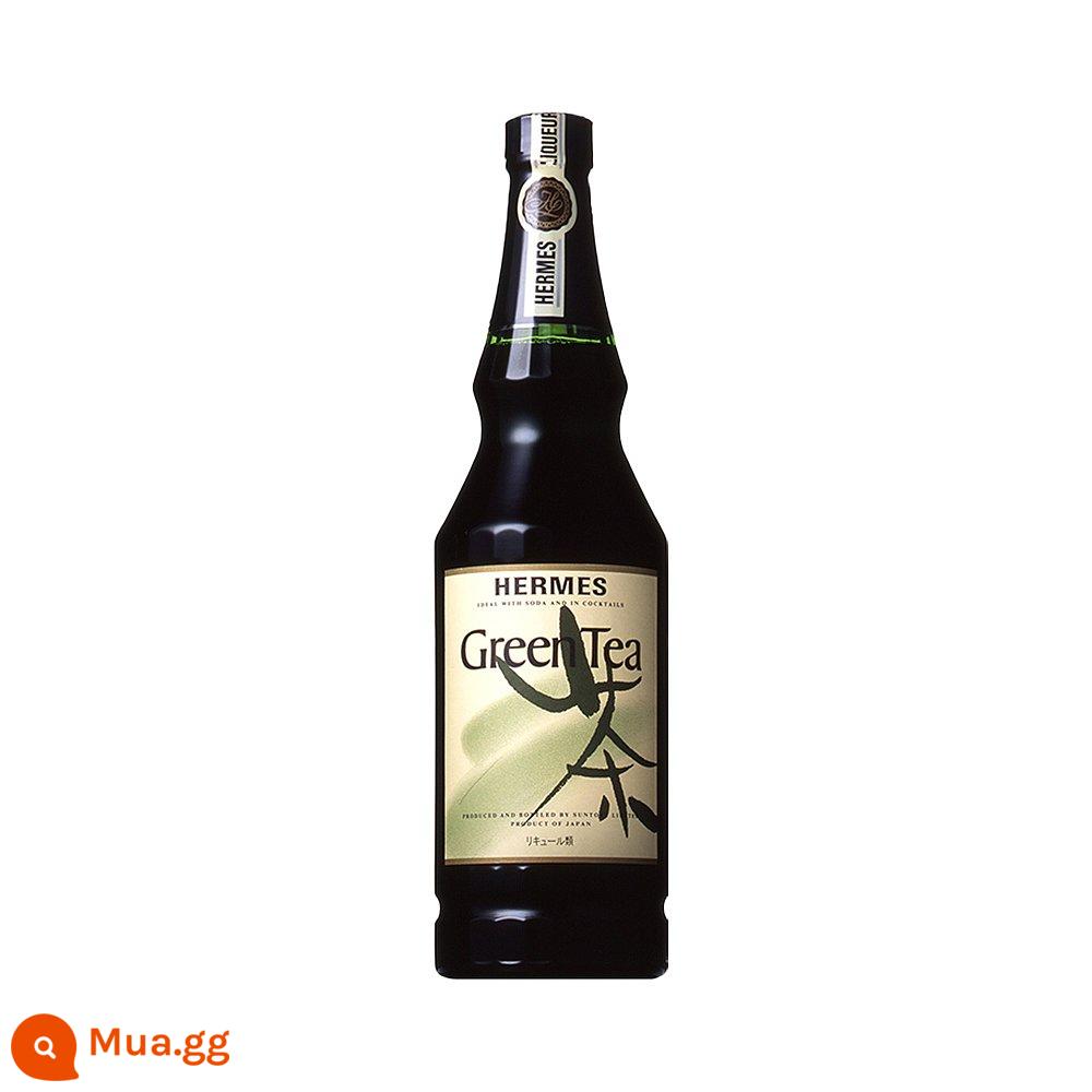 Gửi thư trực tiếp Nhật Bản Rượu mùi trà xanh Hermes Suntory 720ml Uji matcha được ủ kỹ hương vị tuyệt vời - Trà xanh Hermes