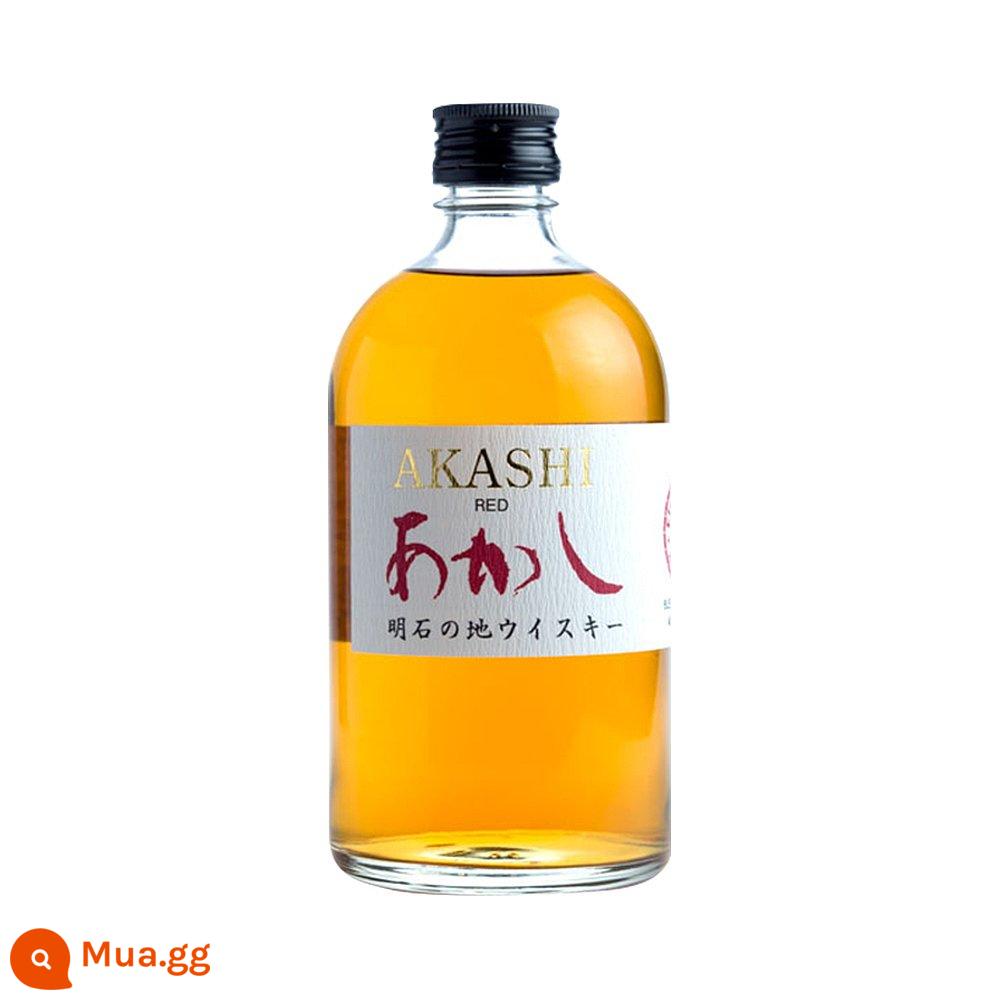 Japan direct mail AKASHI Akashi Eijima RED whisky nhãn đỏ nhẹ 40 độ 500ml không hộp - Đan Canh nhãn đỏ không hộp