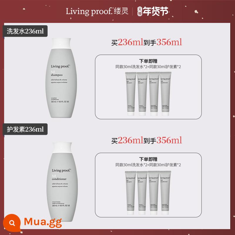 [Khuyến cáo của chuyên gia] Dầu gội và kem kiểm soát dầu Livingproof Rich and Fluffy chính hãng - dầu gội đầu